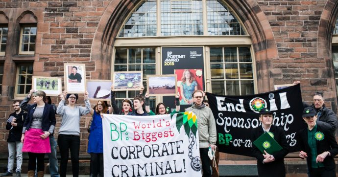 Lo schiaffo di Edimburgo: via i petrolieri dal museo