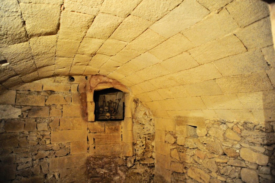 Le catacombe del santuario della Madonna della Lizza ad Alezio