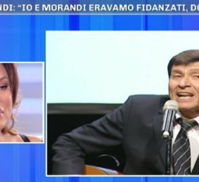 Pomeriggio 5, Serena Grandi: “Sono stata fidanzata con Gianni Morandi, è stato un grande amore”