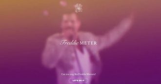Copertina di FreddieMeter, una sfida di YouTube per vedere se canti come Freddie Mercury