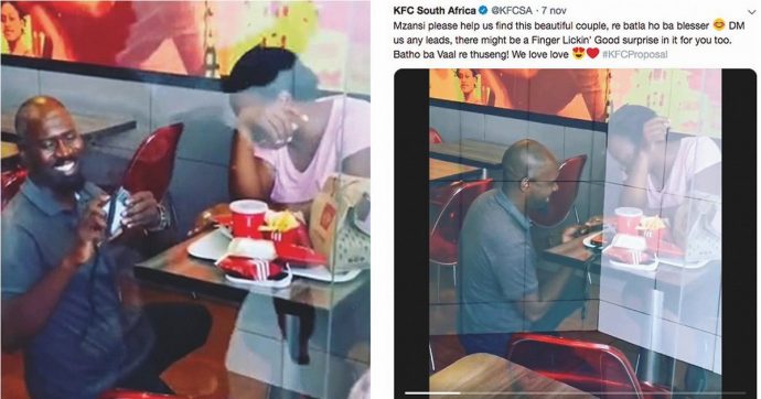 Poveri sì, ma socialissimi: la fiaba degli sposi fast food