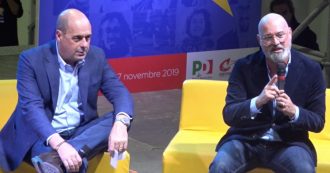 Copertina di Emilia Romagna, Zingaretti lancia la campagna di Bonaccini. Lui: “M5s? Vinciamo anche senza”