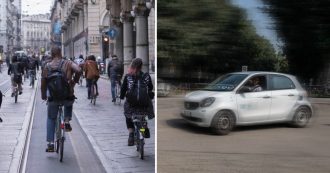 Copertina di Sharing mobility: Milano città dei record, a Torino e Bologna danni sulle bici. Palermo pioniera già nel 2000