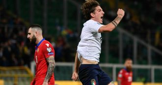 Copertina di Euro 2020, l’Italia travolge l’Armenia per 9 a 1. Azzurri inarrestabili: conquistano l’11 vittoria di fila e segnano un nuovo record