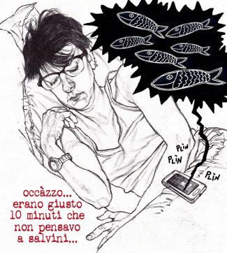 Copertina di La vignetta di Mannelli