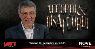 Copertina di Accordi&Disaccordi (Nove), Maurizio Landini ospite in diretta di Scanzi, Sommi e Travaglio venerdì 22 novembre alle 22.45