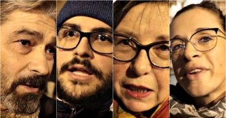 Copertina di Reggio Emilia, Sardine in piazza: “Non votavo, ma ora non posso stare a casa”, “Politici con la maiuscola? Bonaccini. Ma Pd non ci sfrutti”