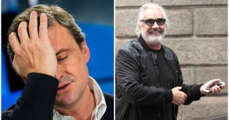 Copertina di Flavio Briatore contro Carlo Calenda: “Non lo votano nemmeno i familiari: io ho vinto sette Mondiali, lui era portaborse di Montezemolo”