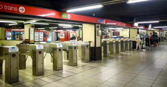 Copertina di Milano, brusca frenata della Metro 1: undici persone contuse, nessun ferito grave