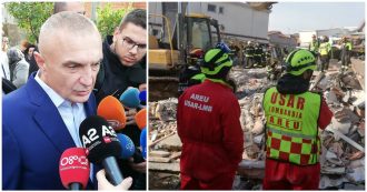 Albania, corsa contro il tempo dei pompieri italiani per trovare famiglia tra le macerie: “Poche speranze”. Presidente Meta: “Grazie, Italia”