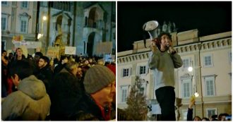 Copertina di Piacenza, il leader delle Sardine in piazza: “Non pensate che finisca tutto qui, basta alla politica che divide”