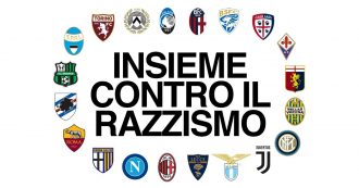 Copertina di Serie A, lettera aperta di tutti club contro il razzismo: “Abbiamo un serio problema negli stadi, dobbiamo agire”