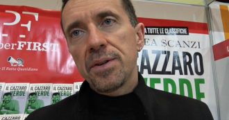 Più libri, più liberi, Scanzi presenta ‘Il cazzaro verde’: “Salvini Gattopardo e Renzi facce stessa medaglia. Se Conte cade rischio Salvusconi”