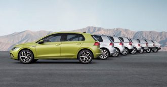 Copertina di Nuova Volkswagen Golf. Un classico verso il futuro
