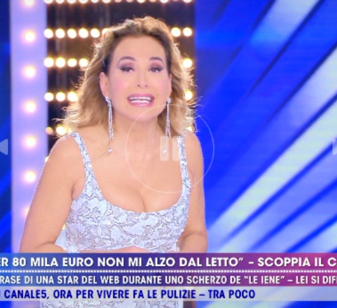 Barbara D’Urso, la gaffe della conduttrice in diretta a “Live”: “Ho confuso Chiara Biasi con Chiara Nasti”