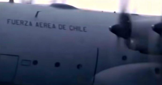 Cile, aereo militare scompare dai radar: si cercano 17 membri dell’equipaggio e 21 passeggeri