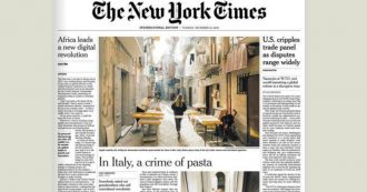 Copertina di Il New York Times e la “guerra delle orecchiette” di Bari Vecchia: “Chiamatelo un crimine di pasta”. Ecco perché