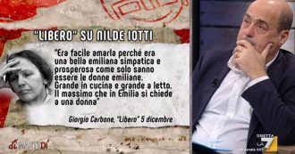 Copertina di Zingaretti su La7: “Fondi Lega? Salvini dica la verità. Quei 49 milioni sono soldi degli italiani”. E su Libero: “Frasi su Nilde Iotti mi fanno schifo”