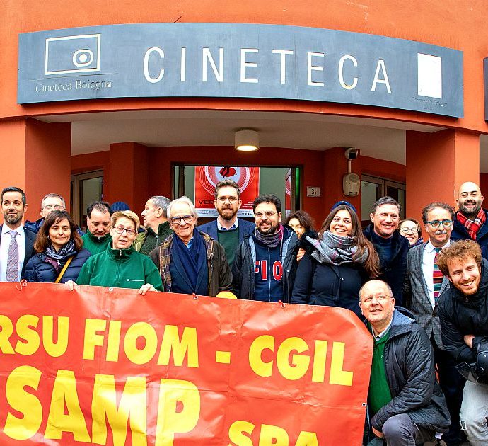 Ken Loach tra rider e operai alla Cineteca di Bologna: “Il capitalismo è irriformabile, dobbiamo lottare per un sistema diverso”