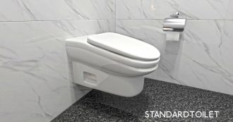 Copertina di Arriva il wc scomodo per dimezzare le pause in bagno negli uffici: ecco come funziona