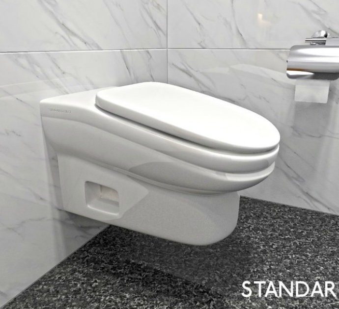 Arriva il wc scomodo per dimezzare le pause in bagno negli uffici: ecco come funziona