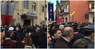 Copertina di Vibo Valentia, la marcia di Libera dopo la maxi-operazione contro la ‘ndrangheta: due minuti di applausi per i carabinieri