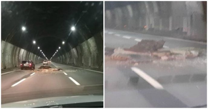 Autostrade, si stacca parte del soffitto di una galleria vicino a Genova: chiusa la A26. Martedì la concessionaria convocata dal Mit