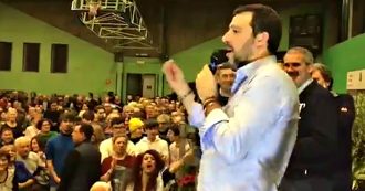 Copertina di Bergamo, Salvini alla festa della Lega: “Il 31 tutti ad ascoltare il discorso del capo dello Stato”. Fischi e buu contro Sergio Mattarella