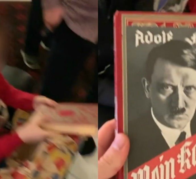 Nonno confonde Minecraft con “Mein Kampf” e regala al nipotino il libro di Adolf Hitler. Ma è uno scherzo (di cattivo gusto) di un comico
