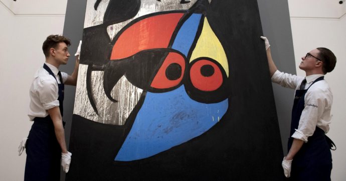 Copertina di “Caro Miró, dipingi e apri il fuoco: il pubblico americano è esigente”