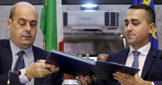 Copertina di Di Maio e Zingaretti, tregua tra giallorosa. Conte parla ai ribelli