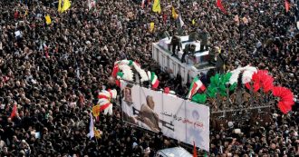 Copertina di Iran, calca alla cerimonia di sepoltura di Soleimani: “Almeno 56 morti e 213 feriti”