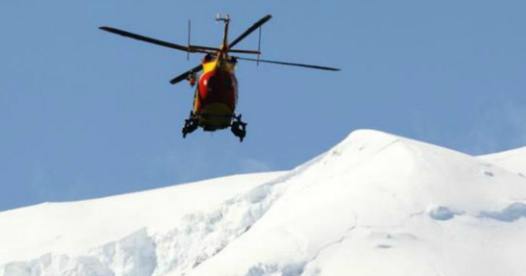 Precipita elicottero del 118 sul Monte Rosa, tutti gli illesi gli occupanti