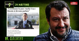 Copertina di Salvini su Di Maio: “Dice sempre che è colpa mia, basta con questo ritornello. Vada in Libia invece di parlare con Zingaretti di legge elettorale”