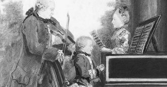 Copertina di Quando l’Italia educava Mozart