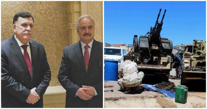 Libia, Haftar mette il veto sulla Turchia: “Non possono essere mediatori, non sono neutrali”. Sarà a Berlino insieme ad al-Sarraj