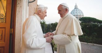 Copertina di “Bergoglio Papa? Ratzinger non se lo aspettava”: nel libro di padre Georg la sorpresa di Benedetto XVI e le critiche a Francesco
