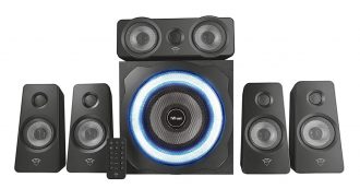 Copertina di Trust Tytan Gaming GXT 658, set di speaker surround 5.1 da 180 Watt in offerta su Amazon