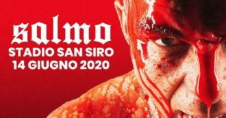 Copertina di Sanremo 2020, Salmo non ci sarà: “Mi sentirei a disagio. Tra due Santi, scelgo San Siro”