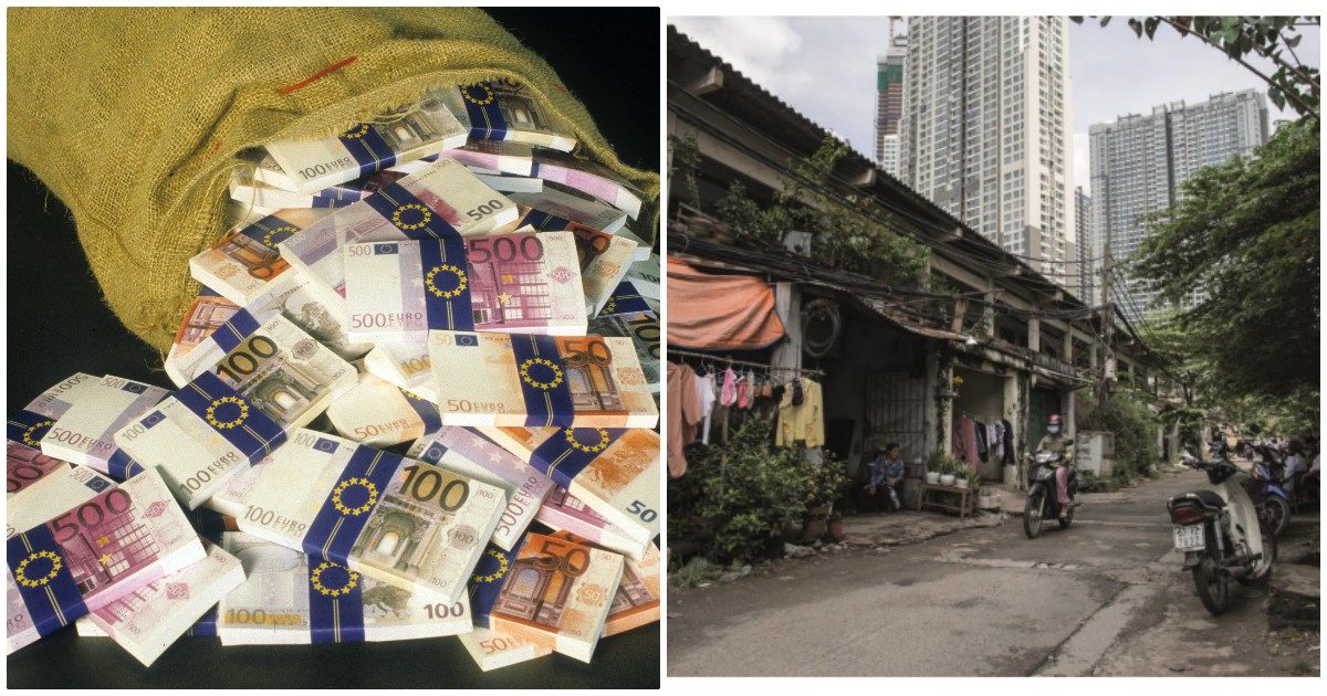 Disuguaglianze, Oxfam: “2.153 super ricchi possiedono quanto altri 4,6 miliardi di persone. Mentre il 50% più povero ha meno dell’1%”