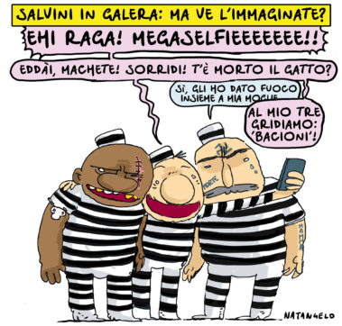 Salvini in galera