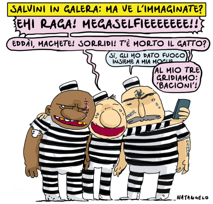 Salvini in galera