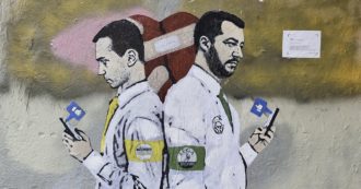 Copertina di Salvini ci rimane male: “È tutta colpa di Grillo”