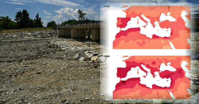 Che cosa accadrebbe senza decarbonizzazione: “Nel 2050 ondate di calore letali per l’uomo, in pericolo colture e turismo nel Mediterraneo”