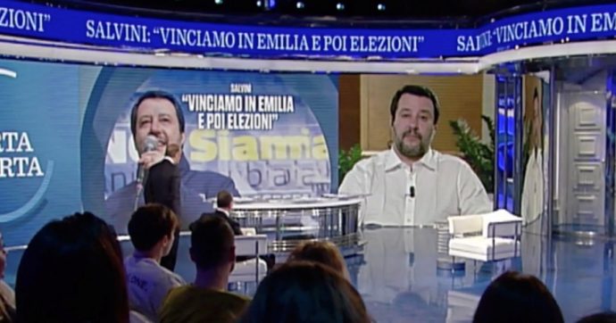 Copertina di La toppa per Zinga non ripara il buco di Salvini da Vespa