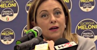 Regionali, Meloni: “Sconfitta in Emilia? Non uso risultato per spaccare centrodestra. Sardine? Violata par condicio”