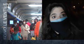 Sono le Venti (Nove), studentessa italiana in Cina mostra effetti dell’allarme-coronavirus: “Due mascherine e monitoraggio temperatura”