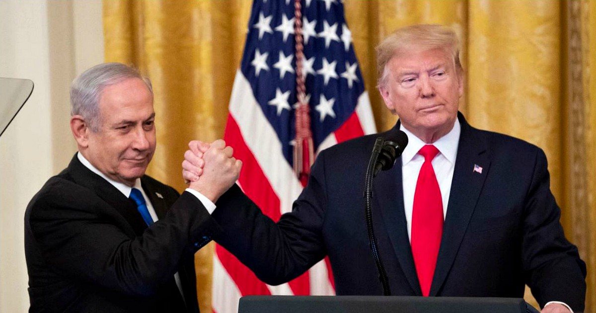 Trump e Netanyahu presentano piano di pace: 