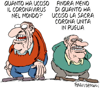 Copertina di La vignetta di Franzaroli