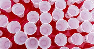 Copertina di Stop ai bicchieri monouso in plastica e ai palloncini: nuovo emendamento al disegno di legge che recepisce la direttiva europea